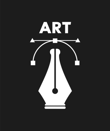 Creative design of digital drawing tools symbolのイラスト素材