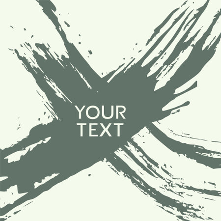 Decorative ink stain art elementのイラスト素材