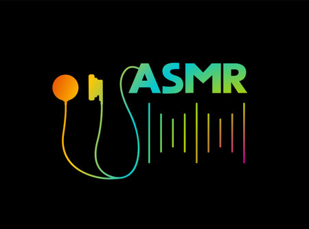 Design of stylish ASMR symbolのイラスト素材