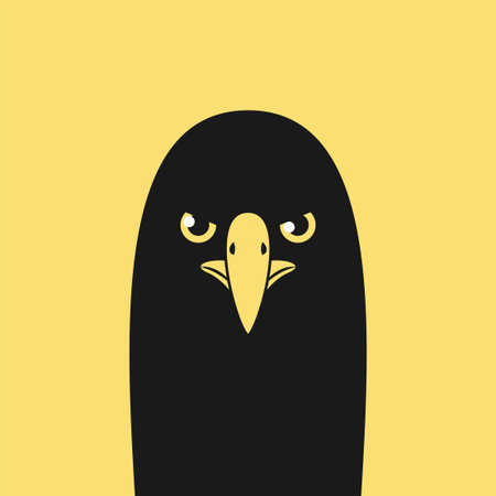 bird face drawingのイラスト素材