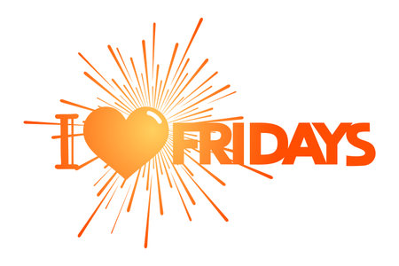 Love Friday symbolのイラスト素材