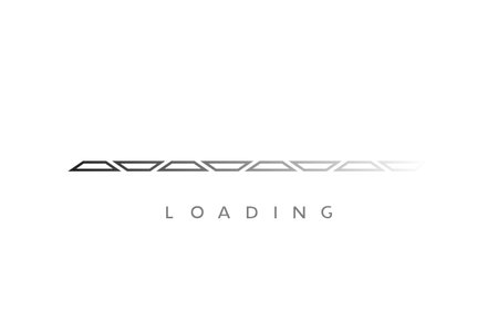 Creative design of loading bar illustrationのイラスト素材