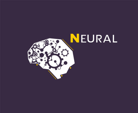 Creative design of conceptual brain symbolのイラスト素材