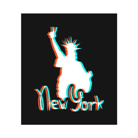 New York City symbolのイラスト素材