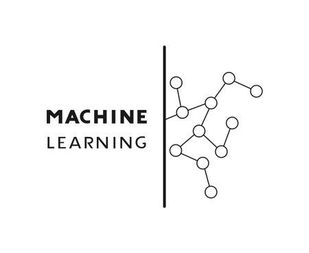 Creative design of machine learning symbolのイラスト素材
