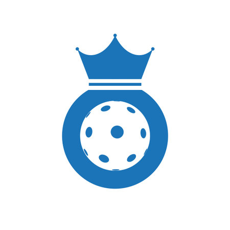 Pickleball sport symbolのイラスト素材