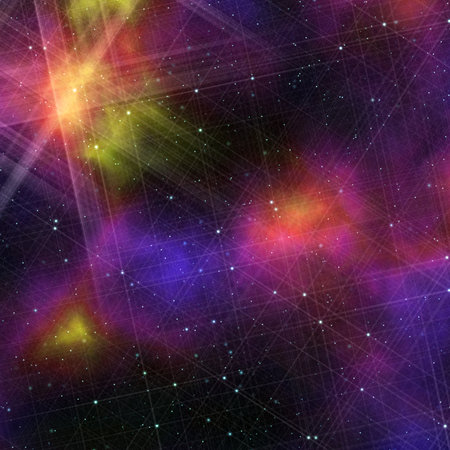 night sky, abstract cosmic background