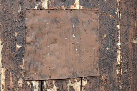 wooden surface of old door