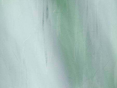 Background simulates blurred blue and green paint.の写真素材