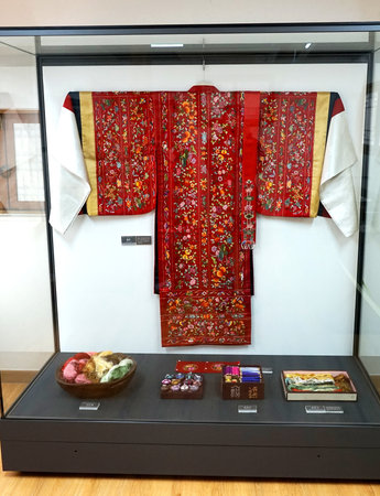 Seoul, South Korea - April 2018: Traditional Korean women's clothing.のeditorial素材