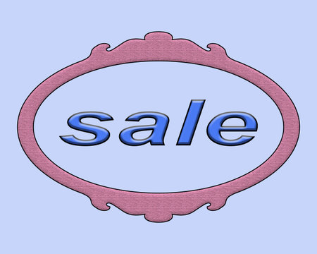 Price tag on a light blue background.の写真素材