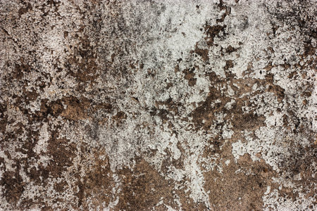 White walls are textured black dirt stains.の写真素材