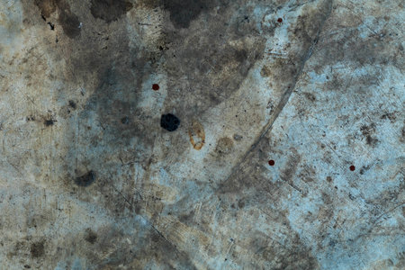 Pattern of cracks on the concrete floor.の写真素材