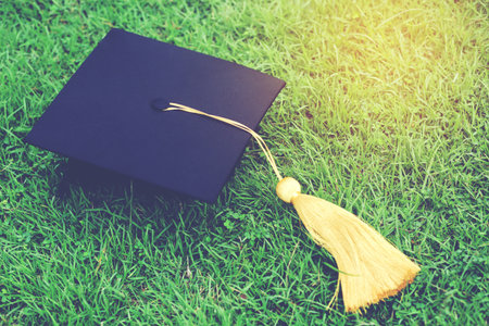 graduation,Student hold hats in hand during commencement success graduates of the university,Concept education congratulation.Graduation Ceremony,Congratulated the graduates in University.の写真素材