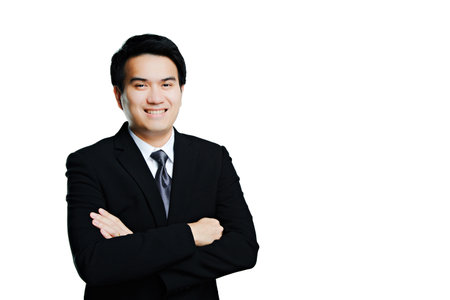 Handsome Business manの写真素材
