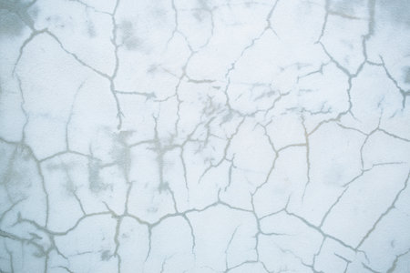 old cracked cement concrete wall background texture rupture.の写真素材