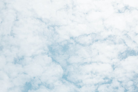 blue sky with cloud, backgroundの写真素材