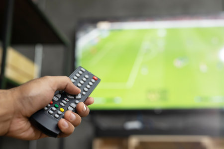 Digital tv remoteの写真素材