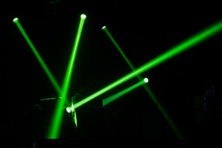 Light and sound concert