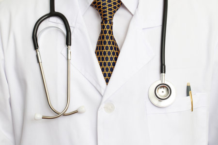 Doctors are ready to take care of sick people at the hospital.の写真素材