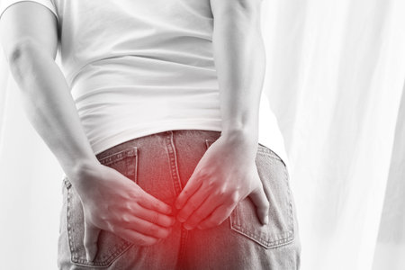 health problems, men suffering from severe hemorrhoids