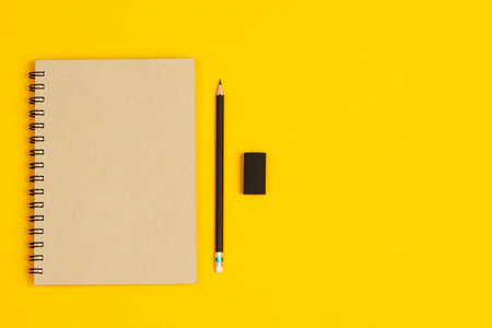 Education notebook for students in the classroomの写真素材