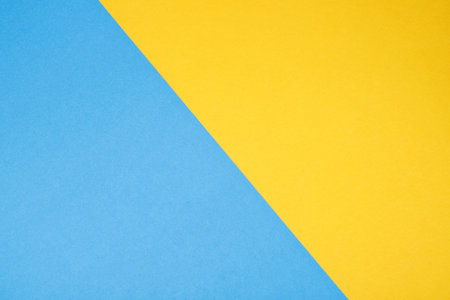 beautiful yellow blue paper backgroundの写真素材