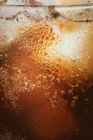 Soft drinks and fruit juice mixed with soda high in sugar have a negative effect on physical healthの写真素材