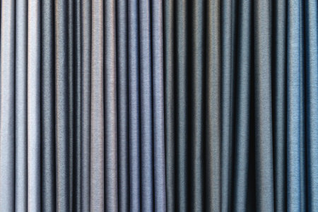 pattern collection curtain variety of colors texture.の写真素材