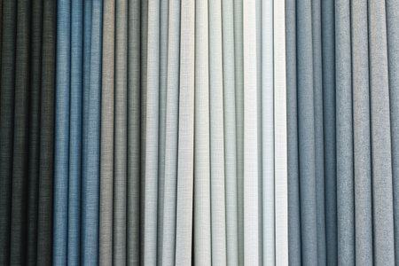 pattern collection curtain variety of colors texture.の写真素材