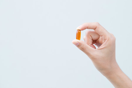 Lecithin extracted from soybeans helps nourish the brain and enhance memory.の写真素材