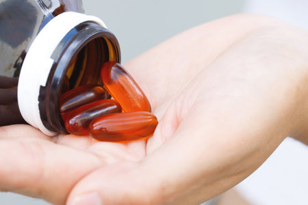 Lecithin extracted from soybeans helps nourish the brain and enhance memory.の写真素材