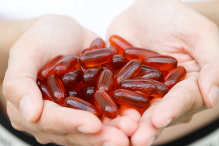 Lecithin extracted from soybeans helps nourish the brain and enhance memory.の写真素材