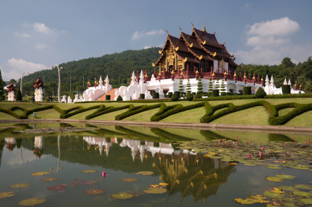 Ho Kham Luang at Commemoration Ratchaphruek Chiang Mai province Thailandのeditorial素材