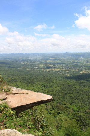 Cliff in Thailandの写真素材
