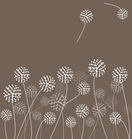 Dandelions Vectorのイラスト素材