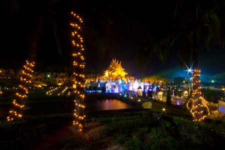 Royal Park Rajapruek Chiang Mai, Thailandのeditorial素材