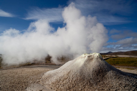 Icelandic geyser