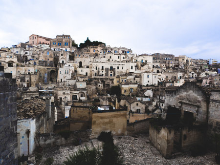 Italy Matera European Capital of Culture 2019の写真素材