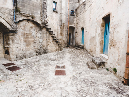 Matera Italian cityの写真素材