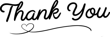 Thank you handwritten text sign illustration on white bacgkroundのイラスト素材