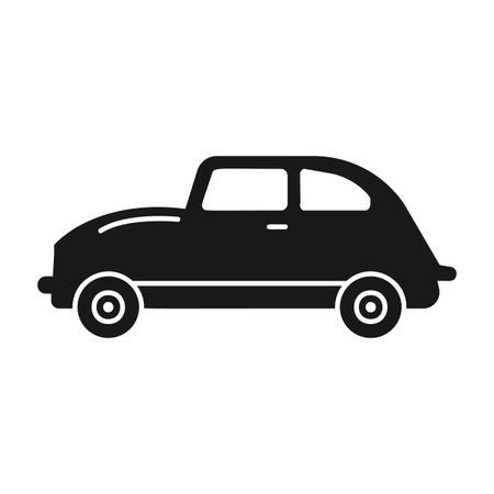 Car icon. Simple vector transport icons for ui and ux, website or mobile application on white backgroundのイラスト素材