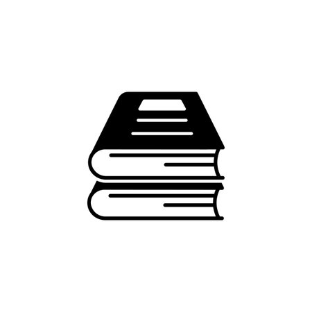 Book, perspective icon. Simple vector knowledge icons for ui and ux, website or mobile application on white backgroundのイラスト素材