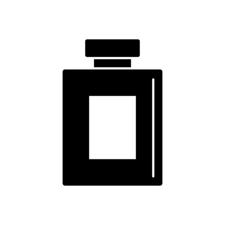 Perfume, glass icon. Simple vector liquid container icons for ui and ux, website or mobile application on white backgroundのイラスト素材