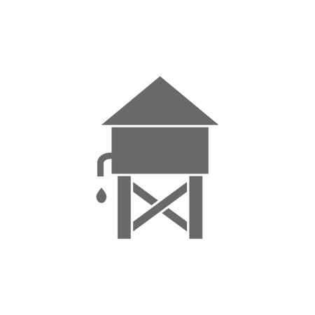 Farm, barn icon. Simple vector agriculture icons for ui and ux, website or mobile application on white backgroundのイラスト素材
