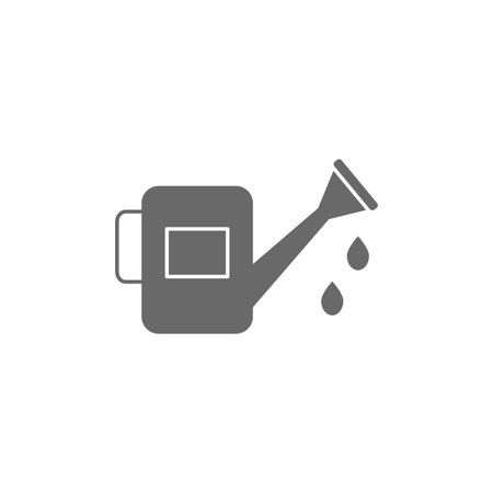 Watering can, farm icon. Simple vector agriculture icons for ui and ux, website or mobile application on white backgroundのイラスト素材