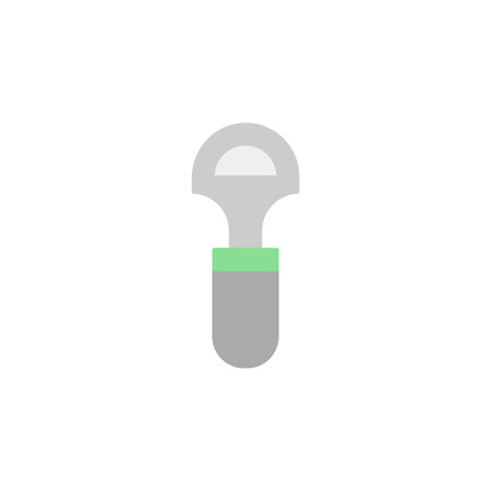 Opener, bottle opener colored icon. Simple colored element illustration. Opener, bottle opener concept symbol design from Bar set. Can be used for web and mobile on white backgroundのイラスト素材