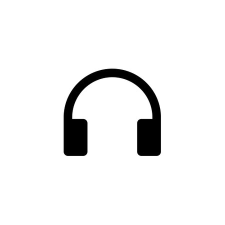 Headphone iconのイラスト素材