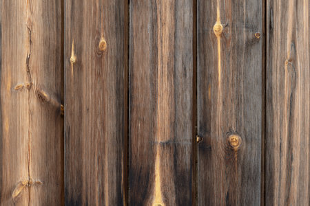 Background. Beautiful texture is present in the weathered old pine boards.の写真素材