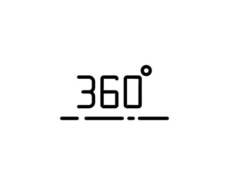 Vr flat icon. Single high quality outline symbol for web design or mobile app.  Vr thin line signs for design, visit card, etc. Outline pictogramのイラスト素材